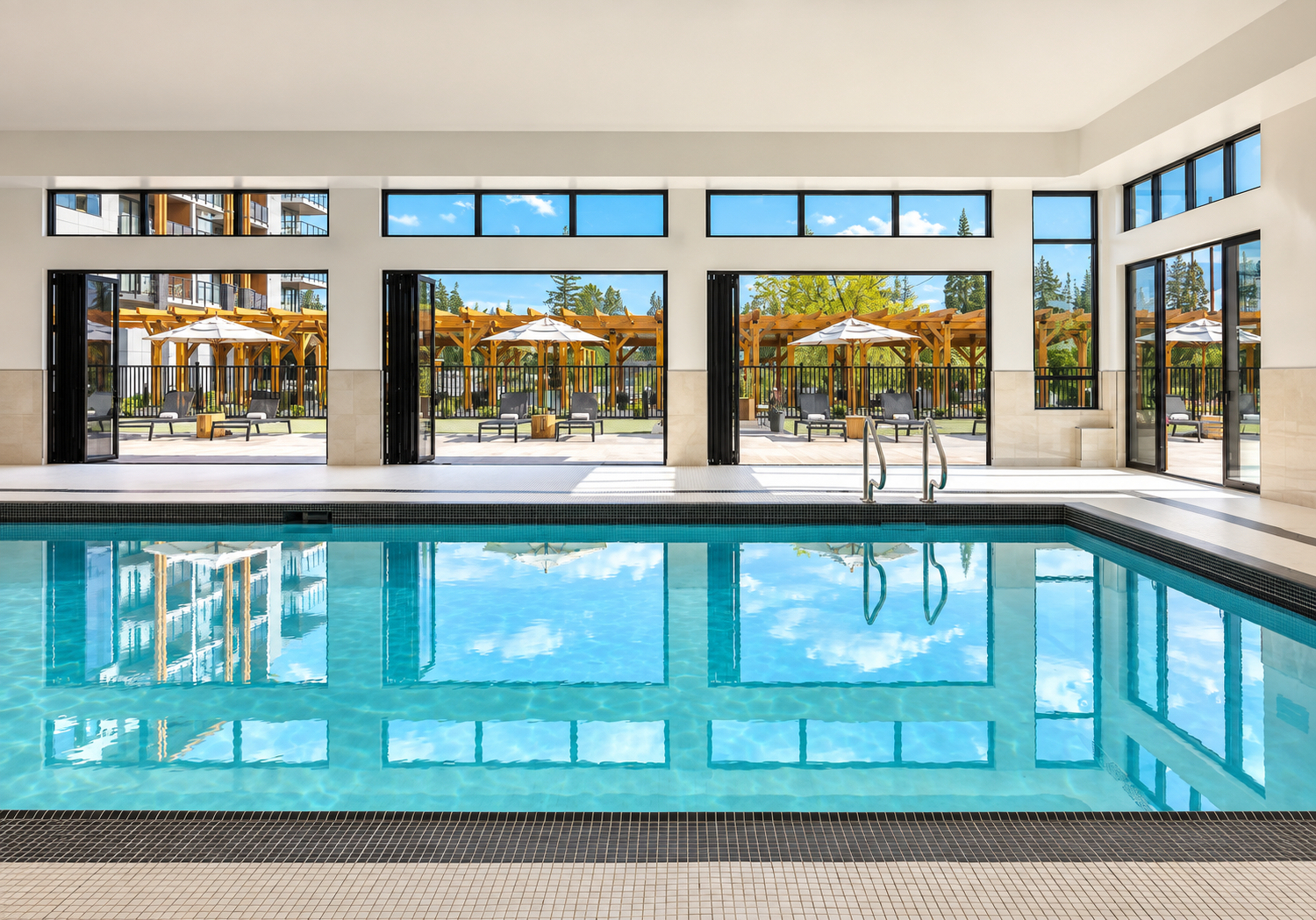 Naturally Pacific Resort indoor pool, Campbell River